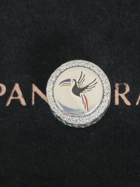 Pandora Belize Birding Bead Charm Exclusive Bracelet Pendant S925 Silver